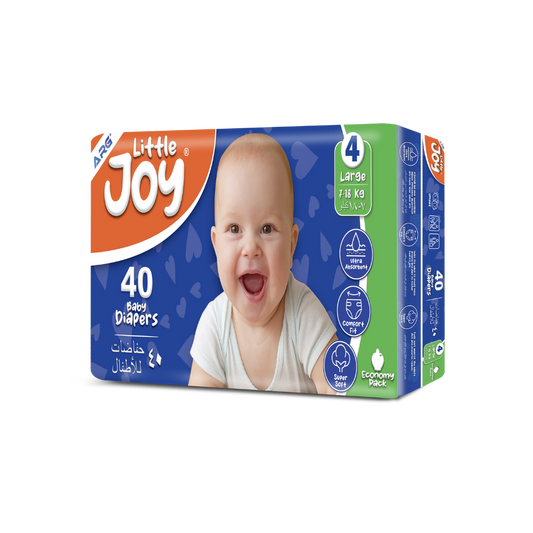 LITTLE JOY DIAPER ECO PACK LARGE 40s
