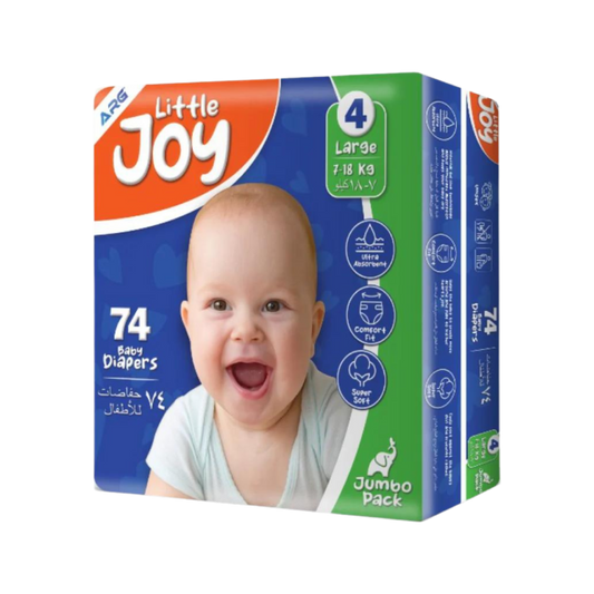 LITTLE JOY DIAPER JUMBO PACK LARGE 74s