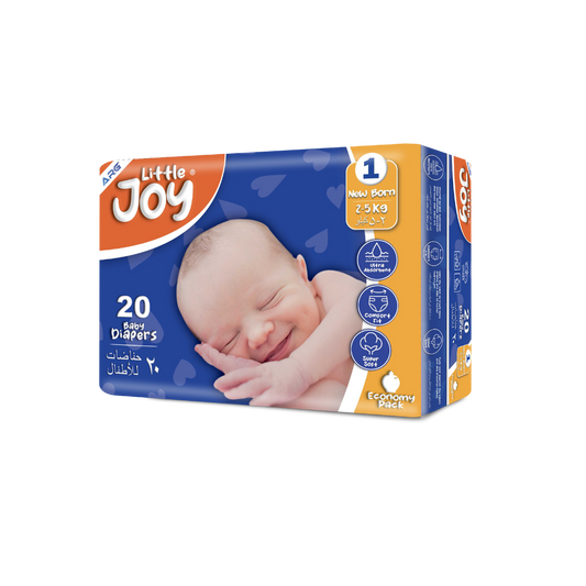 LITTLE JOY DIAPER ECO PACK NB 20s