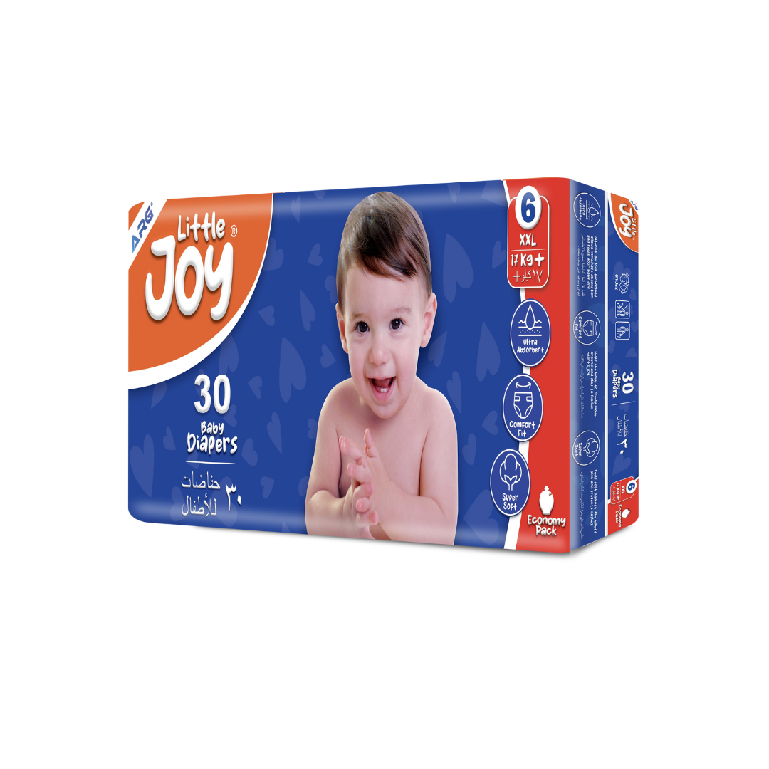 LITTLE JOY DIAPER ECO PACK XXL 30s